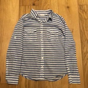 Striped button down shirt from New York Company